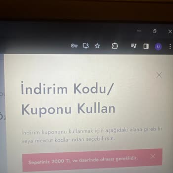 Boyner İndirim Kuponu Hatası