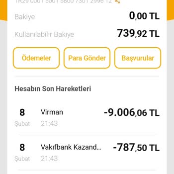 VakıfBank Kazandıran Tarife İptali