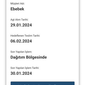 AGT Kargo Teslim Süreci