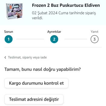 Amazondan Ve Müşteri Temsilcisinden Şikayetçiyim