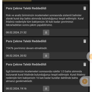 Betriyal Kandırılma Sorun Çıkartma