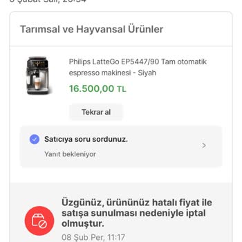 Hepsiburada Tüketici Mağduriyeti Ve Sorumsuzluk
