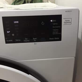 Beko Çamaşır Makinesi Sıkarken Sorun Yaşanıyor