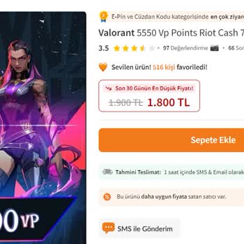 Trendyol E-pin Kodlarını Vaat Ettiği Sürede Teslim Etmemesi