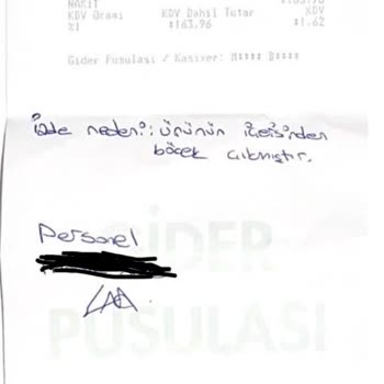 File Marketin Kendi Harras Markası Kaşardan Böcek Çıktı