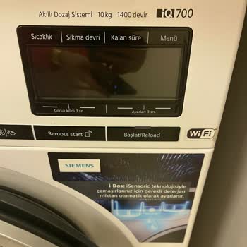 Siemens Çamaşır Makinesi Renk Atma