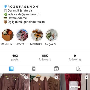 Rozufasshon (Instagram) Ürün Teslimatında Yaşanan Sorunlar