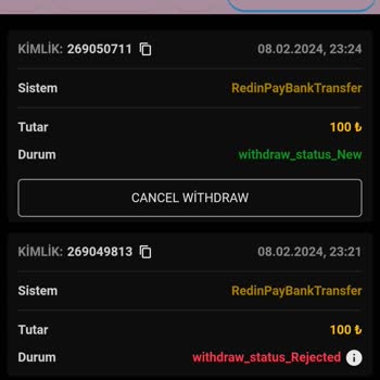 Cazino Bahis Çekim Verdim Hesabı Kapattılar!
