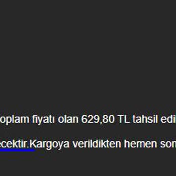 Slazenger 24 Saat Kargo Diyor 3 Gün Oldu