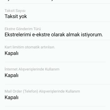 Kuveyt Türk Bilgim Dışında Üçkez Kredi Kartımdan Harcama Yaptı.