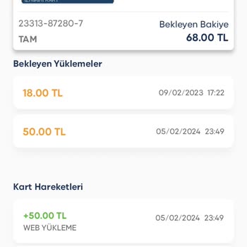 ESHOT Bekleyen Bakiyedeki İşlem Hesabıma Yansımıyor