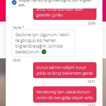 Popeyes Yemeksepeti Açığı Bulmuş Müşteriyi Oyalıyor