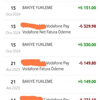 Vodafone Pay Nakit İade Sorunu
