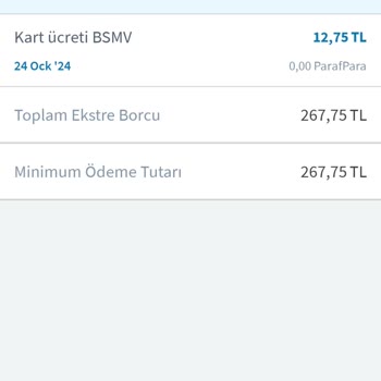 Halkbank 8 Aydır Hiç Kullanılmayan Kredi Kartına 267.75 TL Aidat Kesti