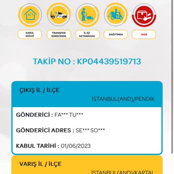 PTT Kargo Kargom Kayboldu Alıcı Beni Yanılttı