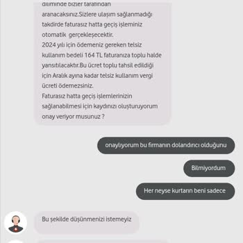Vodafone Faturasıza Geçmek İçin Sana Geçiriyor!