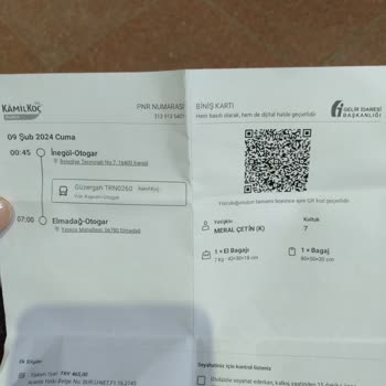 Kamil Koç Sefer İptal Olmuş Fakat Bilgilendirme Asla Yok.