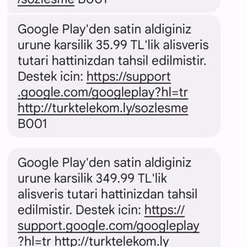 Google Play Çocuğumun Oyunu 2 Bin TL'lik Fatura Getirdi!