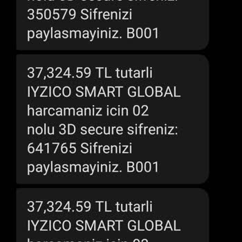 iyzico Siparişim Yok Ama Oyuna Getiriyorlar