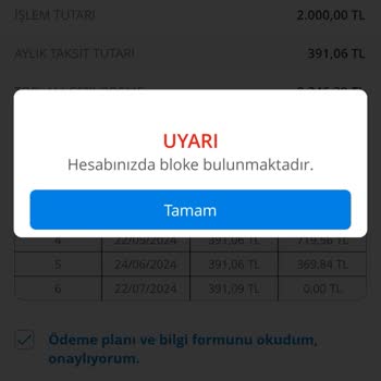 Denizbank Kredi Kartı Hesap Blokesi