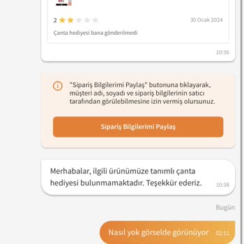 Saldoscare Hediye Ürünü Yollamıyor!