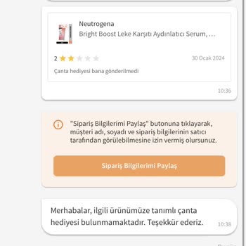 Saldoscare Hediye Ürünü Yollamıyor!