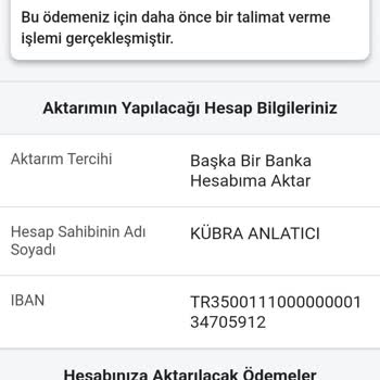 PTT Bank Şikayet Hesaba Para Aktarımı