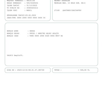 Birleşik Ödeme Hizmetleri Yardım Ve Bilgi Verilmesi