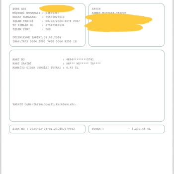 Garantibankası Kartımla Steam Ve Boyner'in Bilgim Dışı İşlem Yapması.