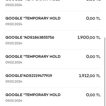 Google Ads Hesabımdan Para Çekti