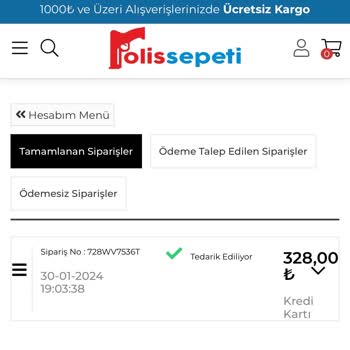 Polis Sepeti Online Alışverişte Mağdurluk