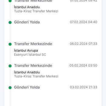 Trendyol Exspres Kargomu Teslim Etmiyor