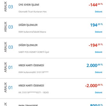 Denizbank Sabit Pos Ücreti İade