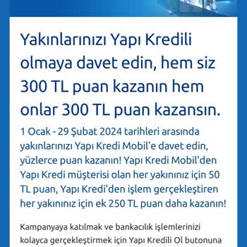 Yapı Kredi Bonus Beklerken Hayal Kırıklığı Yaşadım