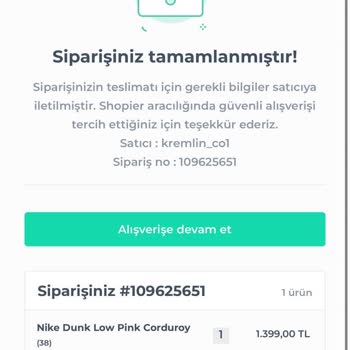 Kremlin.co İletişim Ve Hatalı Ürün Problemi