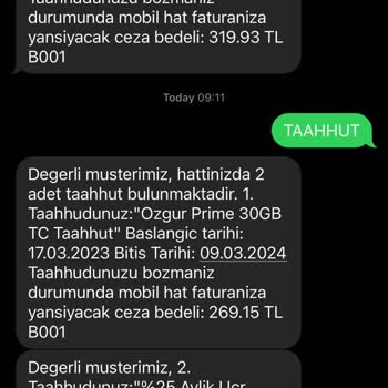 Türk Telekom Taahhüt İptal Şartlarına Uymuyor Cayma Bedelini Artırıyor