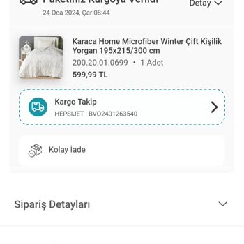 Karaca Ürünüm Kargoda Kayboldu!