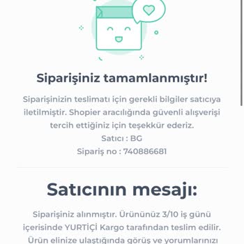 Bgsportive Shopier Sipariş İptali