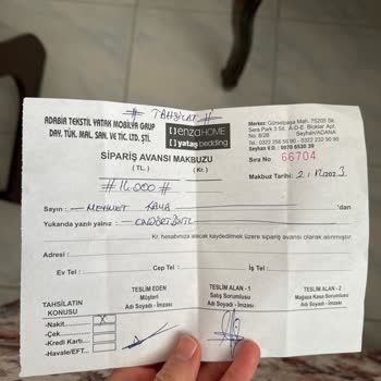 Enza Home Mutfak Masası Teslim Edilmedi