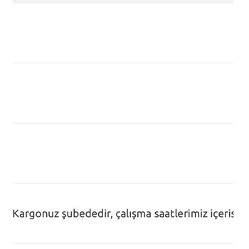 Yurtiçi Kargo Telefon İhbarlı Gönderiyor!