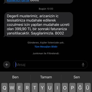 Millenicom İç Tesisata Bakmadan İç Tesisat Ücreti