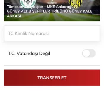 Passolig Kombine Devir İşlemi