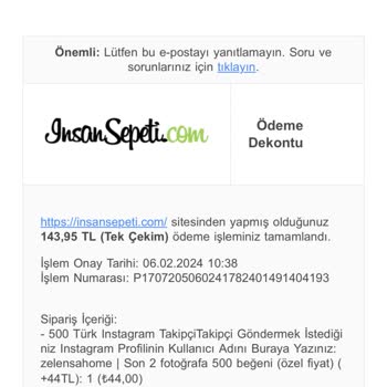 İnsan Sepeti Sipariş Hayal Kırıklığı: Ödeme Yapıldı, Teslimat Yok!