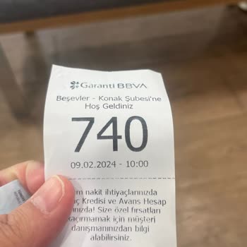 Garanti Bankası Sıra Bekleme