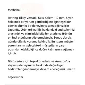 Amazon Ürüne Yaptığım Yorumu Sildi