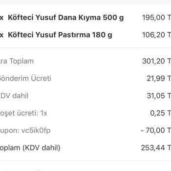 Köfteci Yusuf'un Müşteri Memnuniyeti Sınıfta Kaldı