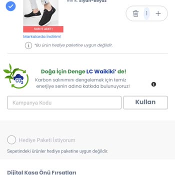 LC Waikiki Sepetteki Fiyat Aniden Değişti!