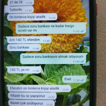 Tarih Soru Şifreler Kitabı Şikayet