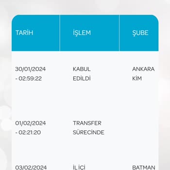 PTT Kargo Dağıtıma Çıkarılmayan Kargo