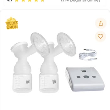 ebebek Süt Sağma Makinesi